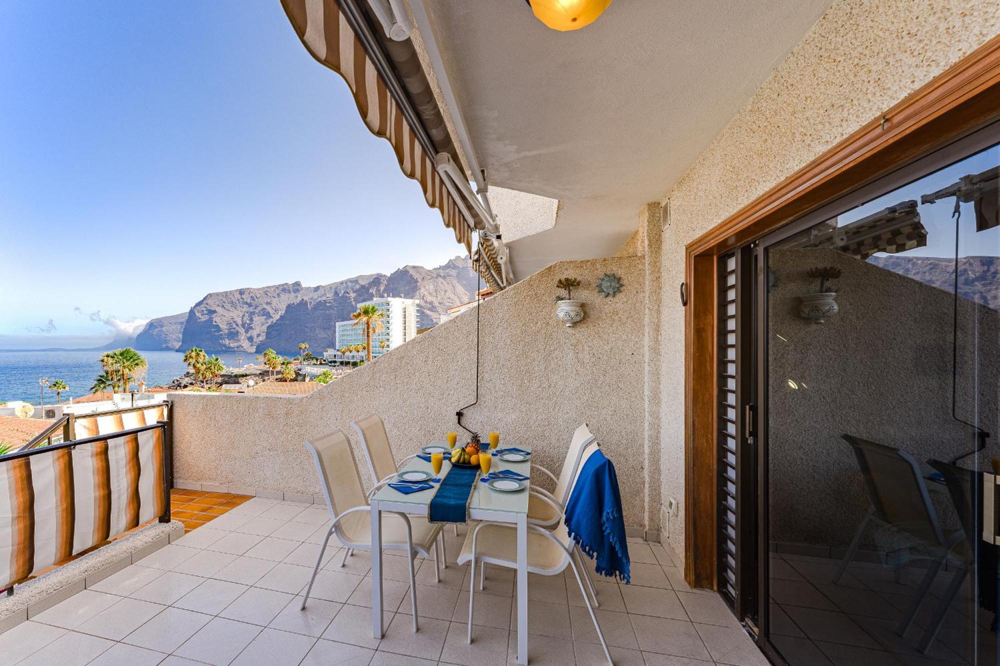 Sea View Apartment Deja Blue - Los Gigantes 푸에르토 데 산티아고 외부 사진