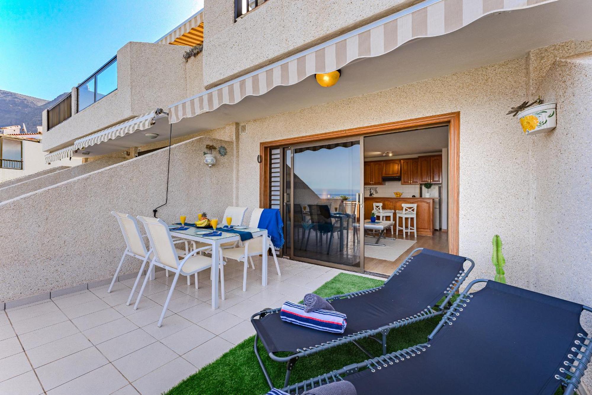 Sea View Apartment Deja Blue - Los Gigantes 푸에르토 데 산티아고 외부 사진