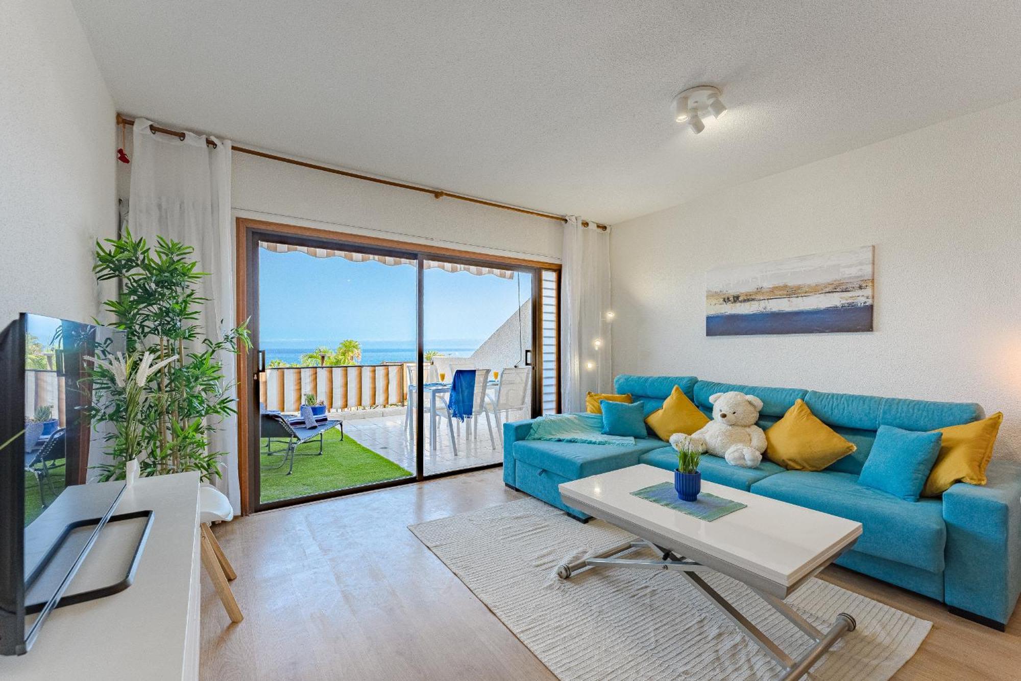 Sea View Apartment Deja Blue - Los Gigantes 푸에르토 데 산티아고 외부 사진
